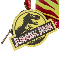 LOUNGEFLY Jurassic Park 30th Anniversary Life Finds A Way Crossbody Bag -Loungefly JPTB0002 LFJURASSICPARK30THANNIVERSARYLIFEFINDSAWAYCROSSBODY0134DETAIL