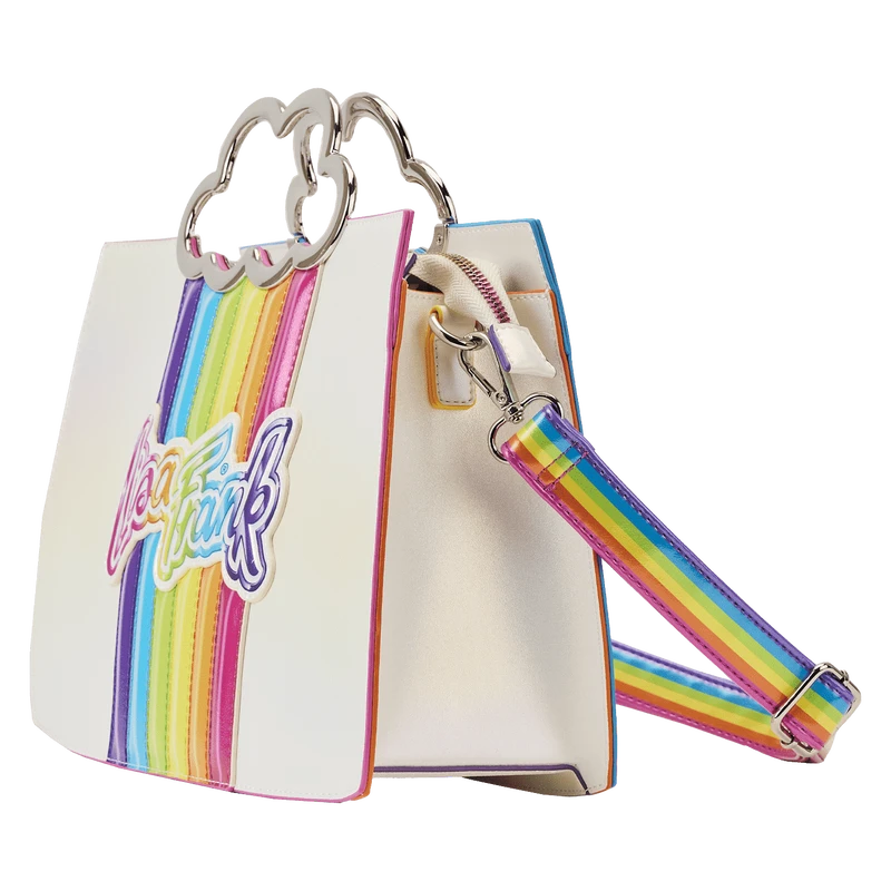 LOUNGEFLY Lisa Frank Rainbow Cloud Crossbody Bag 5 LOUNGEFLY Lisa Frank Rainbow Cloud Crossbody Bag - Image 3
