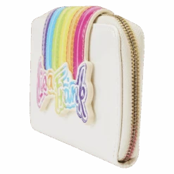 LOUNGEFLY Lisa Frank Rainbow Logo Zip Around Wallet 9 LOUNGEFLY Lisa Frank Rainbow Logo Zip Around Wallet -Loungefly LSFWA0005 LFLISAFRANKRAINBOWLOGOZIPAROUNDWALLET0332SIDE