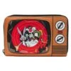 LOUNGEFLY Looney Tunes That’s All Folks Zip Around Wallet