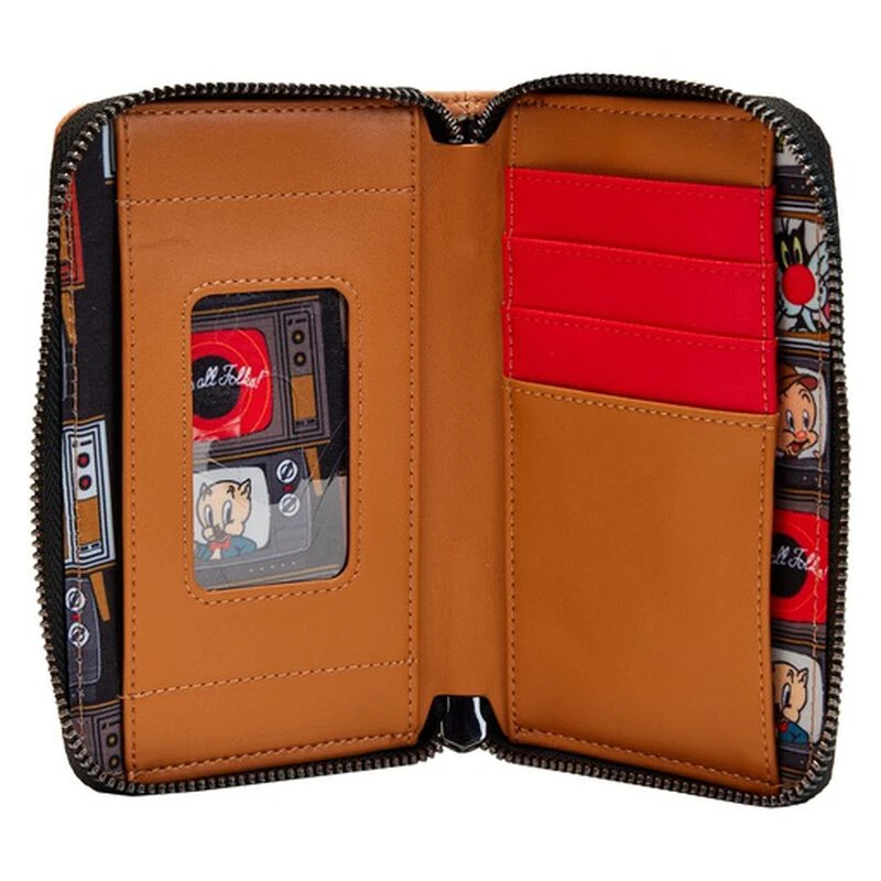 LOUNGEFLY Looney Tunes That’s All Folks Zip Around Wallet 5 LOUNGEFLY Looney Tunes That’s All Folks Zip Around Wallet - Image 3