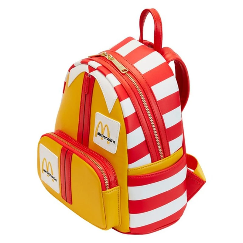LOUNGEFLY McDonald's Ronald McDonald Cosplay Mini Backpack 4 LOUNGEFLY McDonald's Ronald McDonald Cosplay Mini Backpack - Image 2