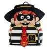 LOUNGEFLY Exclusive - McDonald's Hamburglar Cosplay Mini Backpack -Loungefly MCDBK0003 1
