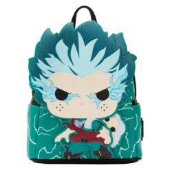 Loungefly 37 Funko Pop! By Loungefly My Hero Academia Deku Infinity Glow Cosplay Mini Backpack
