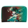 LOUNGEFLY My Hero Academia Deku Zip Around Wallet 1 LOUNGEFLY My Hero Academia Deku Zip Around Wallet -Loungefly MHAWA0005 1