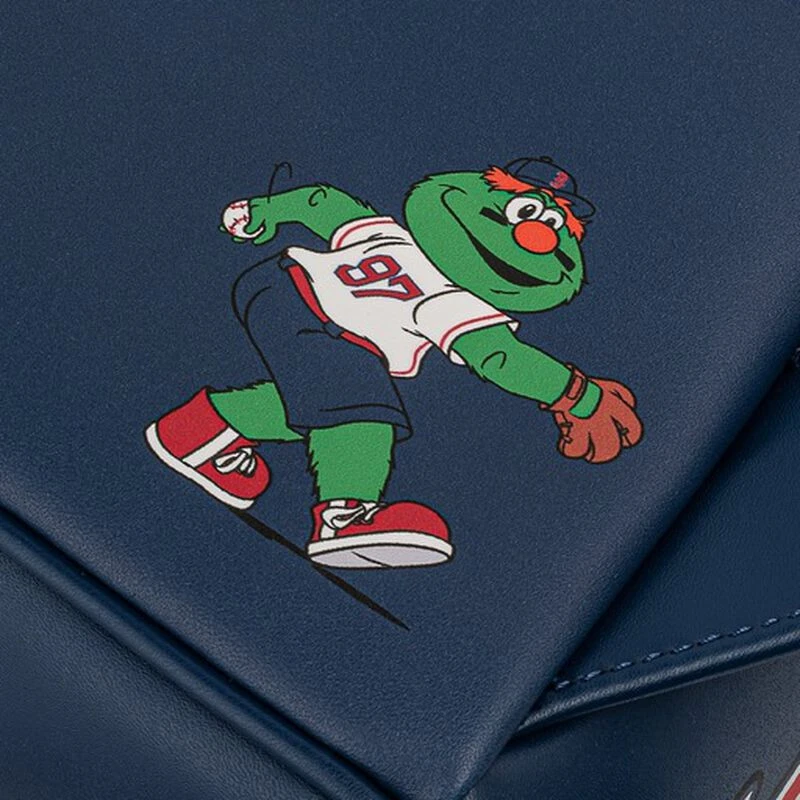 LOUNGEFLY MLB Boston Red Sox Wally The Green Monster Cosplay Mini Backpack 7 LOUNGEFLY MLB Boston Red Sox Wally The Green Monster Cosplay Mini Backpack - Image 5