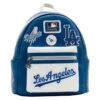 LOUNGEFLY MLB LA Dodgers Patches Mini Backpack 2 LOUNGEFLY MLB LA Dodgers Patches Mini Backpack -Loungefly MLBBK0023 1