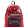 LOUNGEFLY MLB LA Angels Patches Mini Backpack -Loungefly MLBBK0024 1