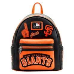 LOUNGEFLY MLB SF Giants Patches Mini Backpack
