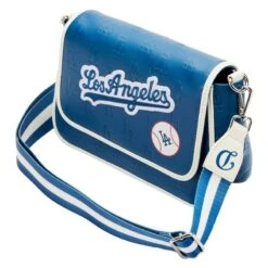 LOUNGEFLY MLB LA Dodgers Patches Crossbody Bag -Loungefly MLBTB0018 3