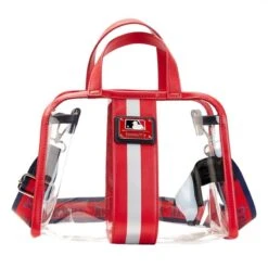 LOUNGEFLY MLB LA Angels Stadium Crossbody Bag With Pouch -Loungefly MLBTB0019 5