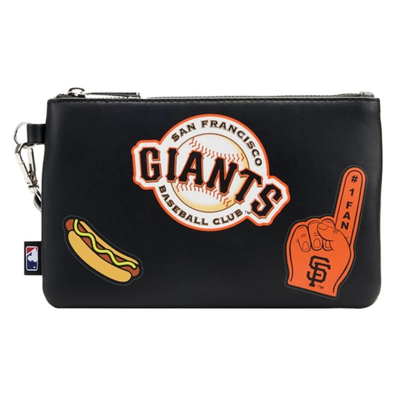 LOUNGEFLY MLB SF Giants Stadium Crossbody Bag With Pouch 8 LOUNGEFLY MLB SF Giants Stadium Crossbody Bag With Pouch - Image 6