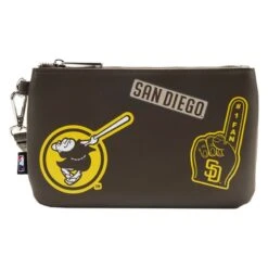 LOUNGEFLY MLB SD Padres Stadium Crossbody Bag With Pouch -Loungefly MLBTB0023 6