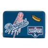 LOUNGEFLY MLB LA Dodgers Patches Zip Around Wallet 2 LOUNGEFLY MLB LA Dodgers Patches Zip Around Wallet -Loungefly MLBWA0013 1