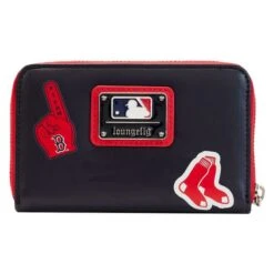 LOUNGEFLY MLB Boston Red Sox Patches Zip Around Wallet -Loungefly MLBWA0016 4
