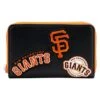 LOUNGEFLY MLB SF Giants Patches Zip Around Wallet 1 LOUNGEFLY MLB SF Giants Patches Zip Around Wallet -Loungefly MLBWA0018 1