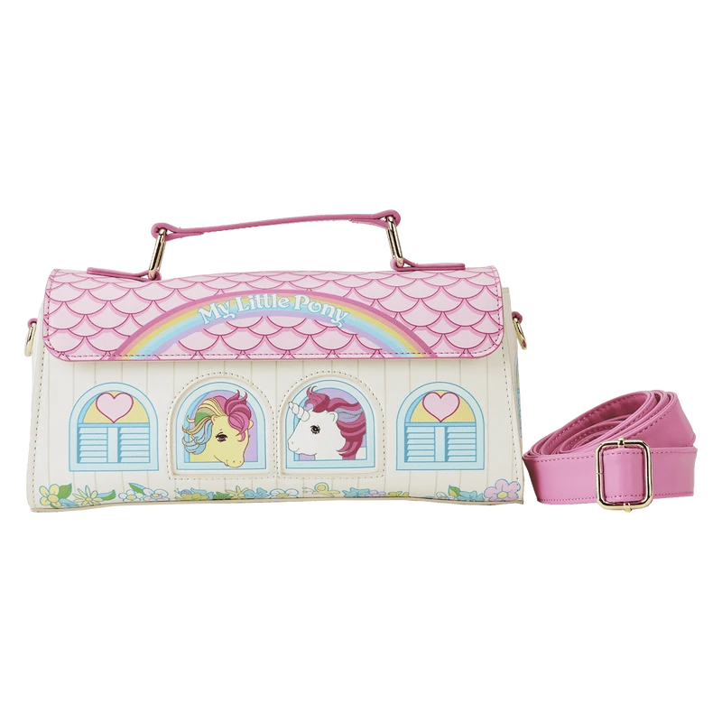 LOUNGEFLY My Little Pony 40th Anniversary Stable Crossbody Bag 3 LOUNGEFLY My Little Pony 40th Anniversary Stable Crossbody Bag