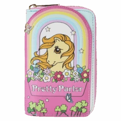 LOUNGEFLY My Little Pony 40th Anniversary Pretty Parlor Zip Around Wallet