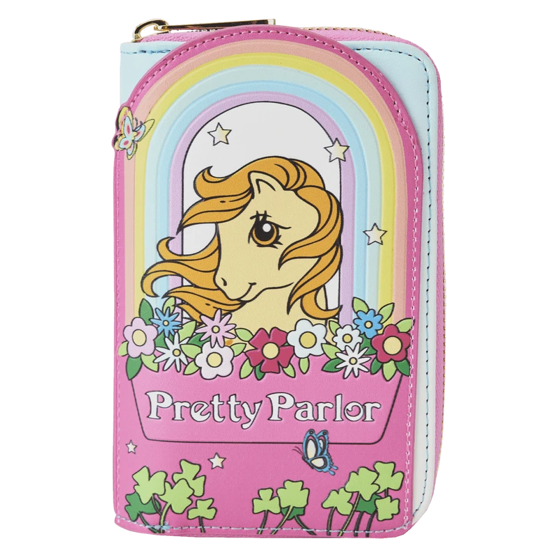 LOUNGEFLY My Little Pony 40th Anniversary Pretty Parlor Zip Around Wallet 3 LOUNGEFLY My Little Pony 40th Anniversary Pretty Parlor Zip Around Wallet