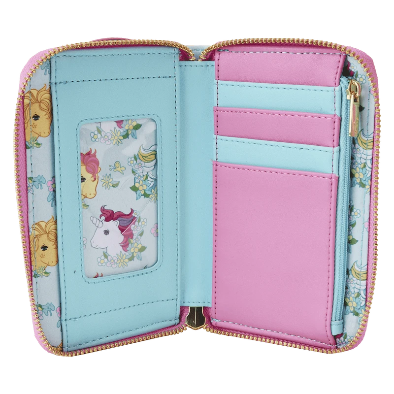 LOUNGEFLY My Little Pony 40th Anniversary Pretty Parlor Zip Around Wallet 8 LOUNGEFLY My Little Pony 40th Anniversary Pretty Parlor Zip Around Wallet - Image 6