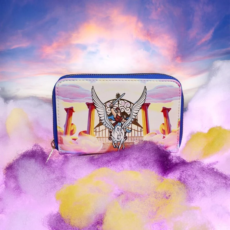 LOUNGEFLY Hercules Mount Olympus Golden Gates Zip Around Wallet 4 LOUNGEFLY Hercules Mount Olympus Golden Gates Zip Around Wallet - Image 2