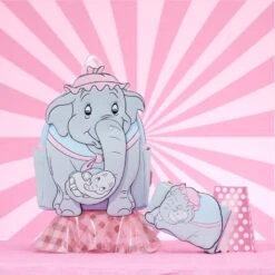 LOUNGEFLY Dumbo Mrs. Jumbo Mini Backpack 13 LOUNGEFLY Dumbo Mrs. Jumbo Mini Backpack -Loungefly MRS DUMBO CRADLE 010