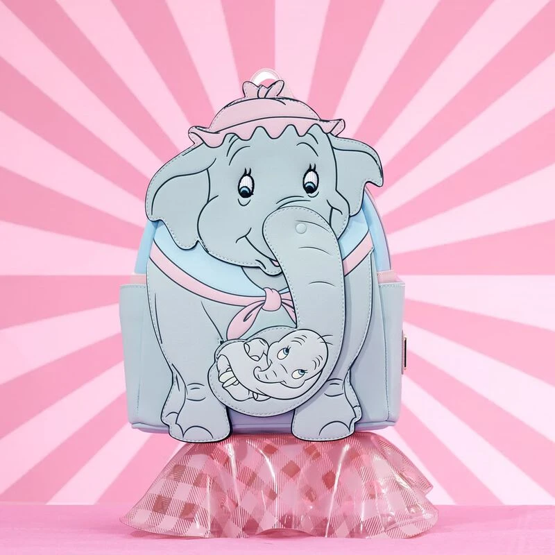 LOUNGEFLY Dumbo Mrs. Jumbo Mini Backpack 4 LOUNGEFLY Dumbo Mrs. Jumbo Mini Backpack - Image 2