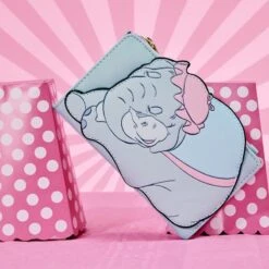 LOUNGEFLY Dumbo Mrs. Jumbo Flap Wallet 9 LOUNGEFLY Dumbo Mrs. Jumbo Flap Wallet -Loungefly MRS DUMBO CRADLE 036