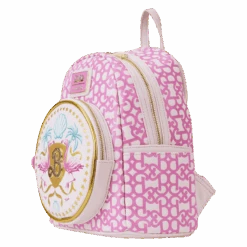 LOUNGEFLY Barbie: The Movie Logo Mini Backpack 13 LOUNGEFLY Barbie: The Movie Logo Mini Backpack -Loungefly MTBK0008 LFMATTELBARBIEMOVIELOGOMINIBACKPACK1698SIDE