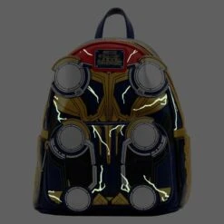 LOUNGEFLY Thor: Love And Thunder Glow In The Dark Cosplay Mini Backpack 11 LOUNGEFLY Thor: Love And Thunder Glow In The Dark Cosplay Mini Backpack -Loungefly MVBK0185 3