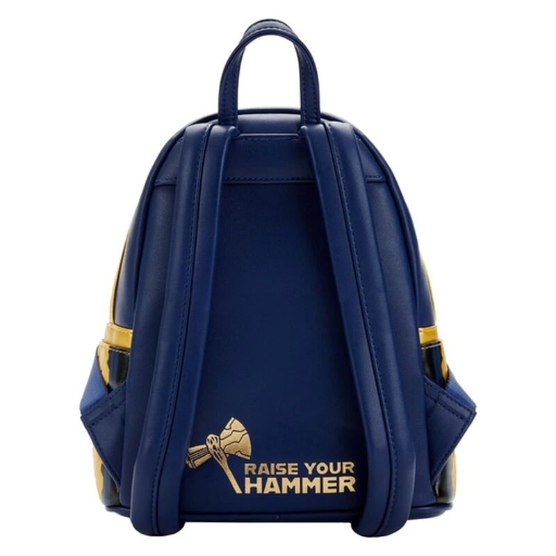 LOUNGEFLY Thor: Love And Thunder Glow In The Dark Cosplay Mini Backpack 7 LOUNGEFLY Thor: Love And Thunder Glow In The Dark Cosplay Mini Backpack - Image 5