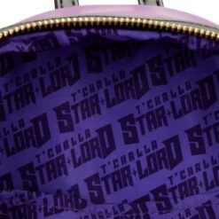 LOUNGEFLY NYCC Exclusive - What If... Star-Lord T’challa Cosplay Light Up Mini Backpack 13 LOUNGEFLY NYCC Exclusive - What If... Star-Lord T’challa Cosplay Light Up Mini Backpack -Loungefly MVBK0224 6