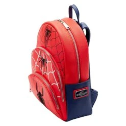 LOUNGEFLY Exclusive - Spider-Man Triple Pocket Multi Logo Mini Backpack -Loungefly MVBK0245 3