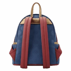 LOUNGEFLY Guardians Of The Galaxy Vol. 3 Ravager Badge Mini Backpack -Loungefly MVBK0288 LFMARVELGUARDIANSOFTHEGALAXY3RAVAGERBADGEMINIBACKPACK0168BACK