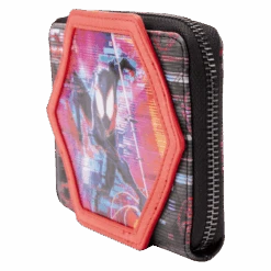 LOUNGEFLY Across The Spider-Verse Lenticular Zip Around Wallet 9 LOUNGEFLY Across The Spider-Verse Lenticular Zip Around Wallet -Loungefly MVWA0187 LFMARVELACROSSTHESPIDERVERSELENTICULARZIPAROUDNWALLET0193SIDE
