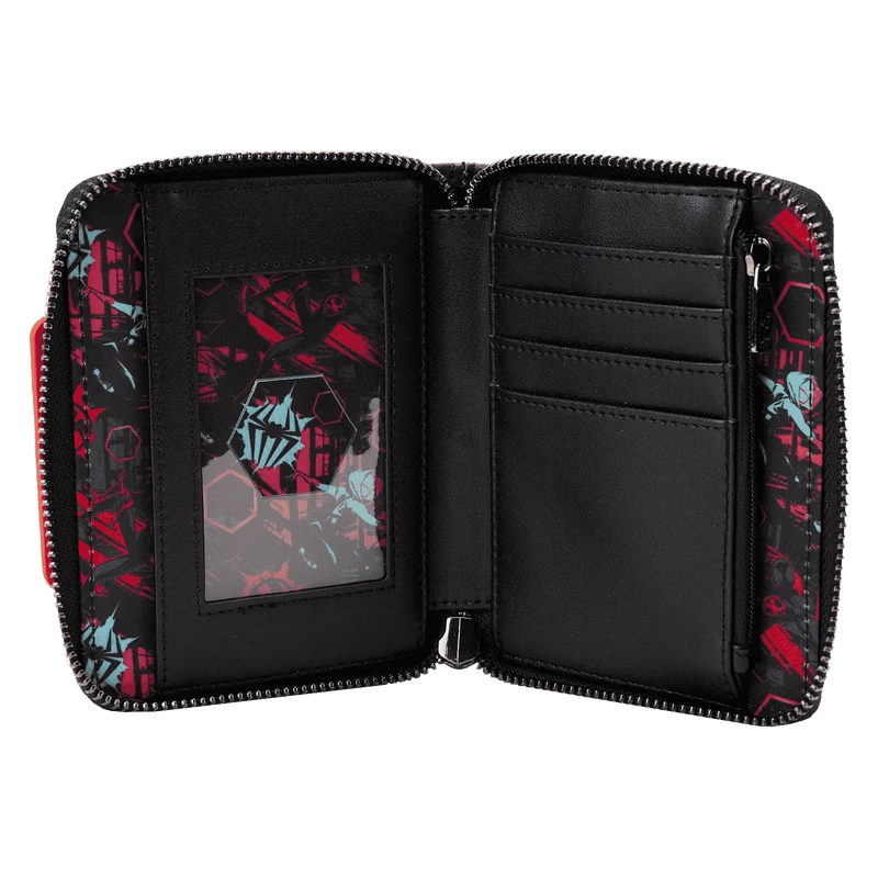 LOUNGEFLY Across The Spider-Verse Lenticular Zip Around Wallet 7 LOUNGEFLY Across The Spider-Verse Lenticular Zip Around Wallet - Image 5