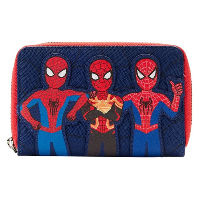 LOUNGEFLY Exclusive - Spider-Man I Love You Guys Zip Around Wallet 3 LOUNGEFLY Exclusive - Spider-Man I Love You Guys Zip Around Wallet