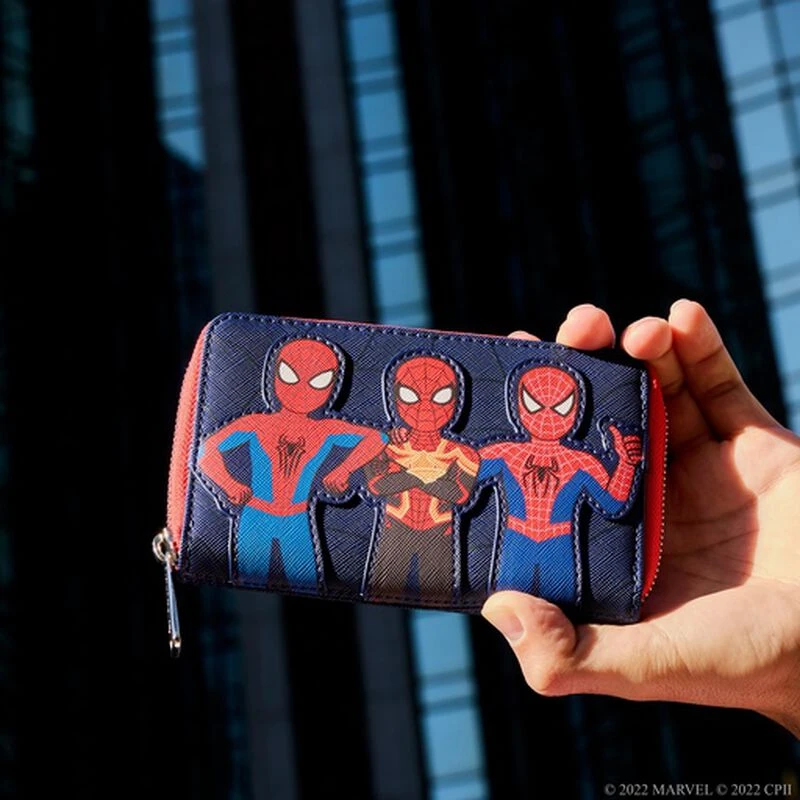 LOUNGEFLY Exclusive - Spider-Man I Love You Guys Zip Around Wallet 4 LOUNGEFLY Exclusive - Spider-Man I Love You Guys Zip Around Wallet - Image 2