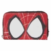 LOUNGEFLY Spider-Punk Cosplay Zip Around Wallet -Loungefly MVWA0196 LFMARVELSPIDERPUNKCOSPLAYZIPAROUNDWALLET0840FRONT