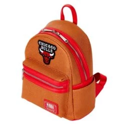 LOUNGEFLY NBA Chicago Bulls Basketball Logo Mini Backpack -Loungefly NBABK0004 3