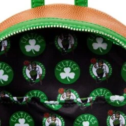 LOUNGEFLY NBA Boston Celtics Basketball Logo Mini Backpack -Loungefly NBABK0006 5