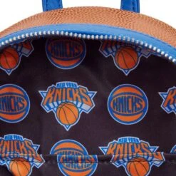 LOUNGEFLY NBA New York Knicks Basketball Logo Mini Backpack -Loungefly NBABK0008 5