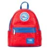 LOUNGEFLY NBA Philadelphia 76ers Logo Mini Backpack