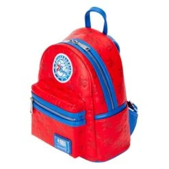 LOUNGEFLY NBA Philadelphia 76ers Logo Mini Backpack -Loungefly NBABK0011 3