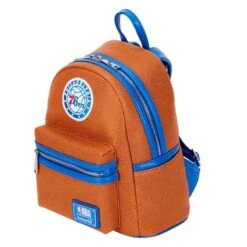 LOUNGEFLY NBA Philadelphia 76ers Basketball Logo Mini Backpack -Loungefly NBABK0012 3