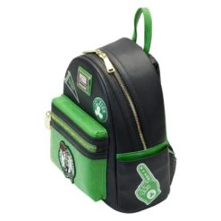 LOUNGEFLY NBA Boston Celtics Patch Icons Mini Backpack -Loungefly NBABK0019 LFNBABOSTONCELTICSPATCHICONSMINIBACKPACK0488QUARTER