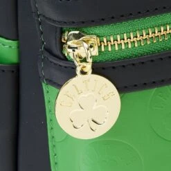 LOUNGEFLY NBA Boston Celtics Patch Icons Mini Backpack -Loungefly NBABK0019 LFNBABOSTONCELTICSPATCHICONSMINIBACKPACK0493ZIPPER