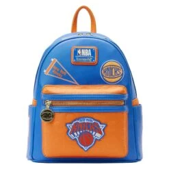LOUNGEFLY NBA New York Knicks Patch Icons Mini Backpack