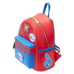 LOUNGEFLY NBA Philadelphia 76ers Patch Icons Mini Backpack 15 LOUNGEFLY NBA Philadelphia 76ers Patch Icons Mini Backpack -Loungefly NBABK0024 LFNBAPHILADELPHIA76ERSPATCHISONSMINIBACKPACK0460QUARTER