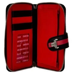 LOUNGEFLY NBA Chicago Bulls Logo Zip Around Wallet 11 LOUNGEFLY NBA Chicago Bulls Logo Zip Around Wallet -Loungefly NBAWA0002 5